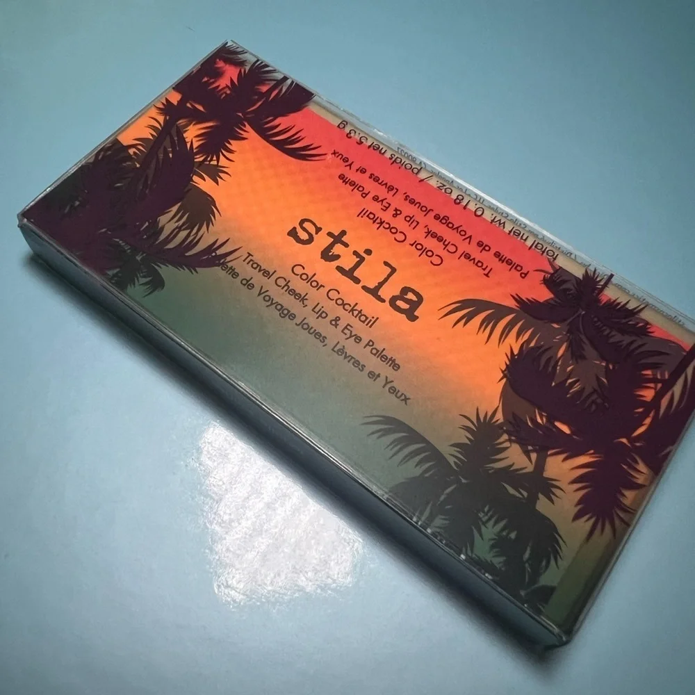 STILA • COLOR COCKTAIL TRAVEL PALETTE • TEQUILA SUNRISE • NIB